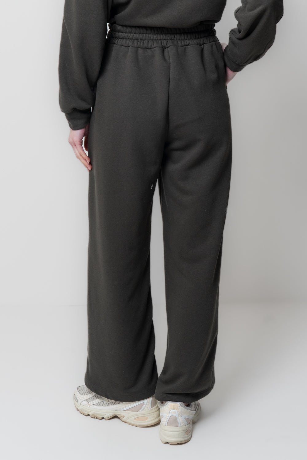 Pantaloni a palazzo in felpa