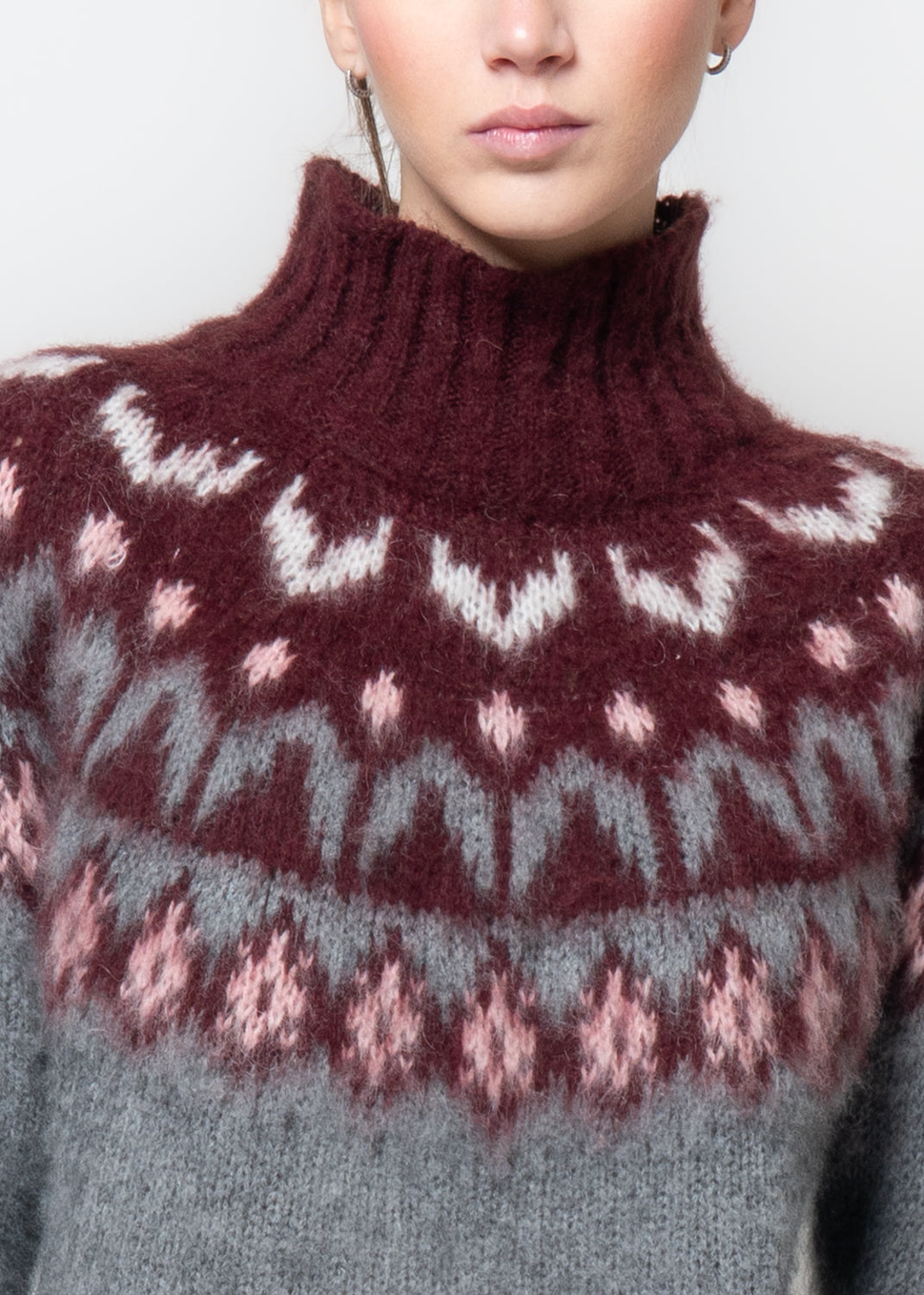 Maglia motivo nordico