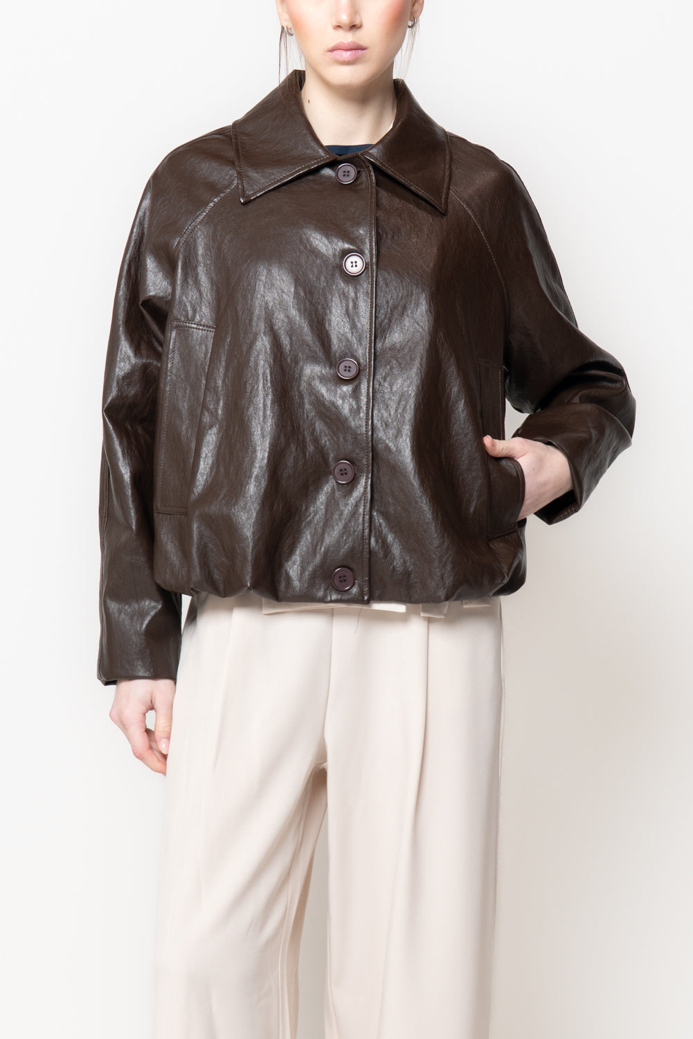 Giacca in Similpelle