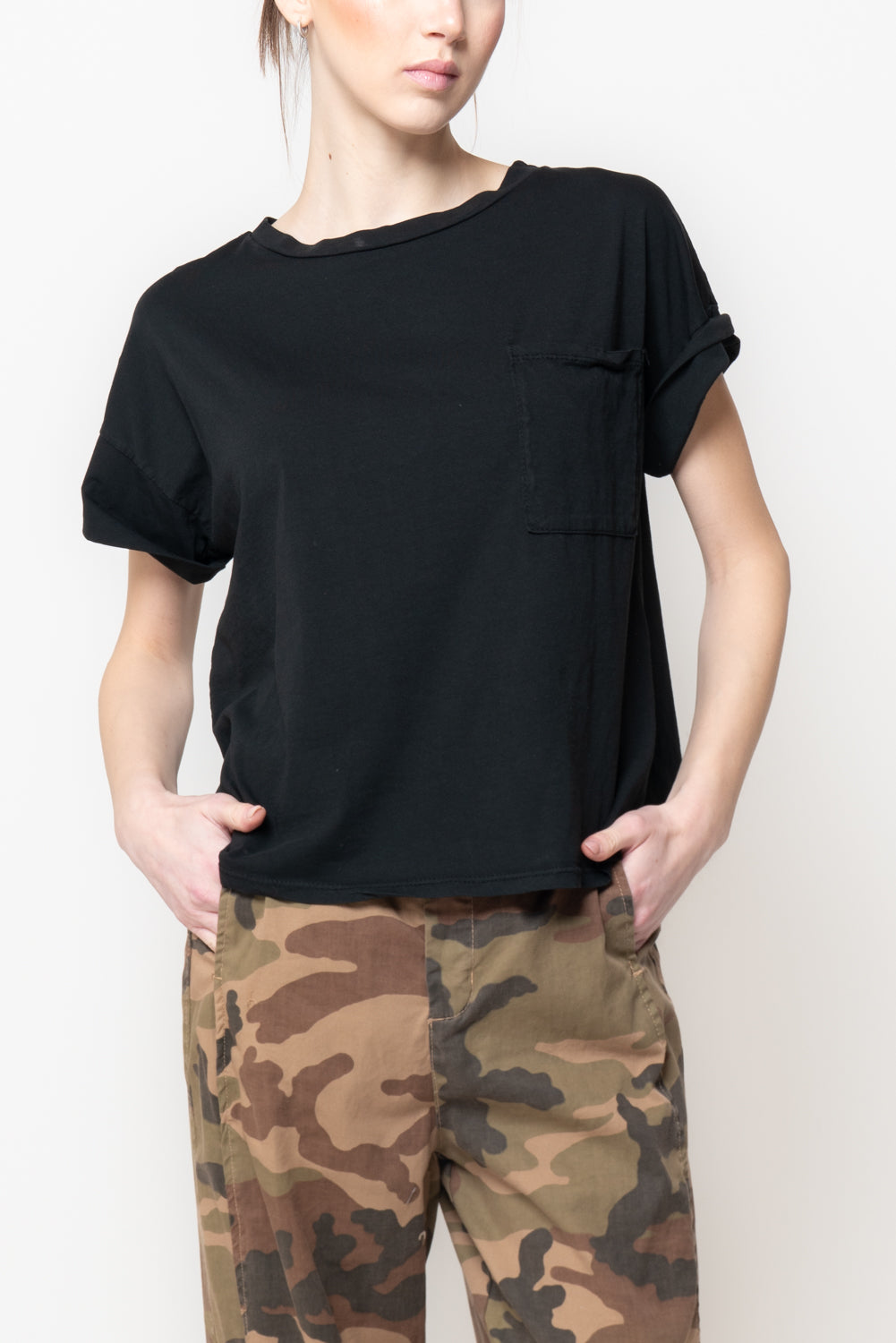 T-shirt Oversize con Taschino