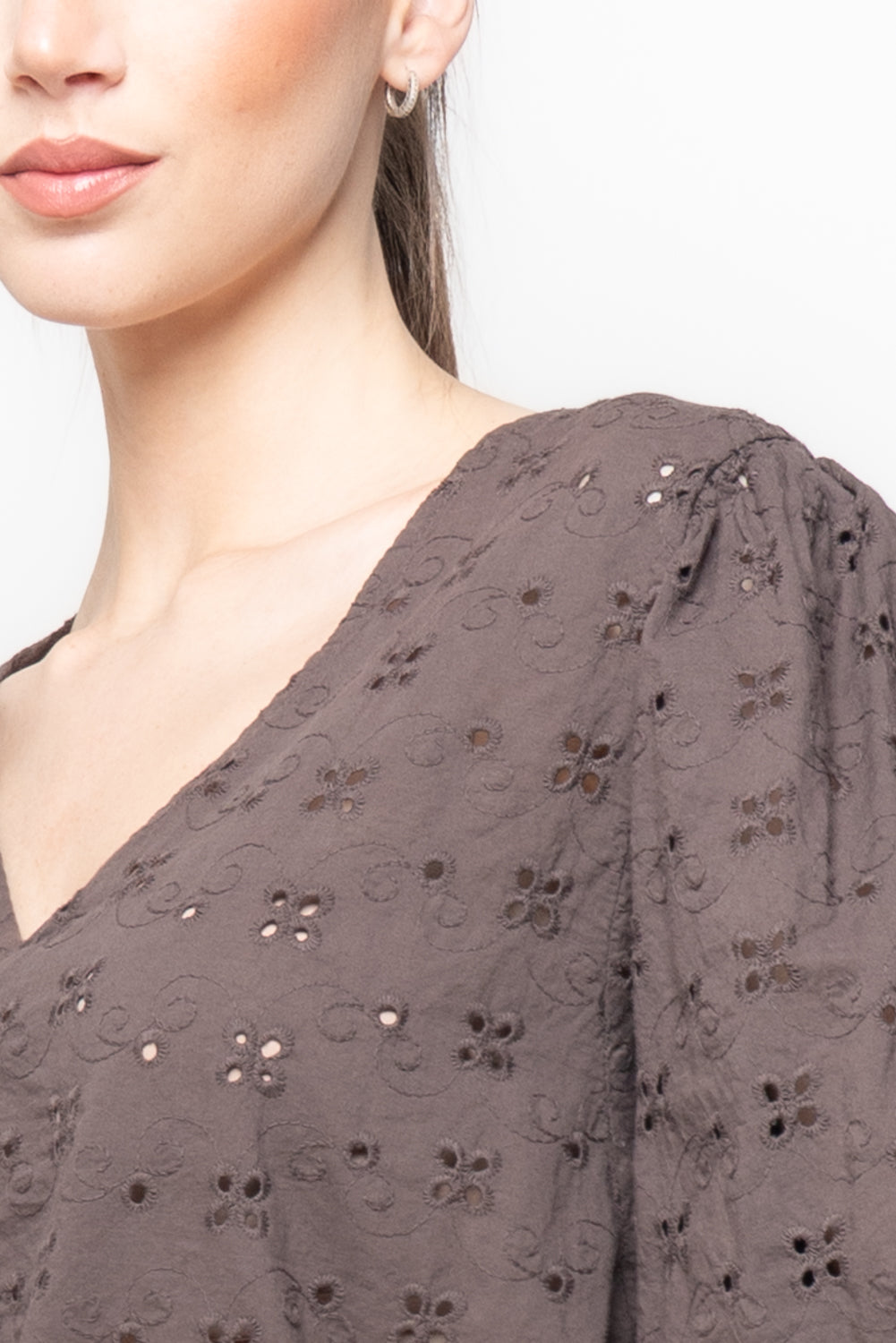 Blusa in Pizzo San Gallo