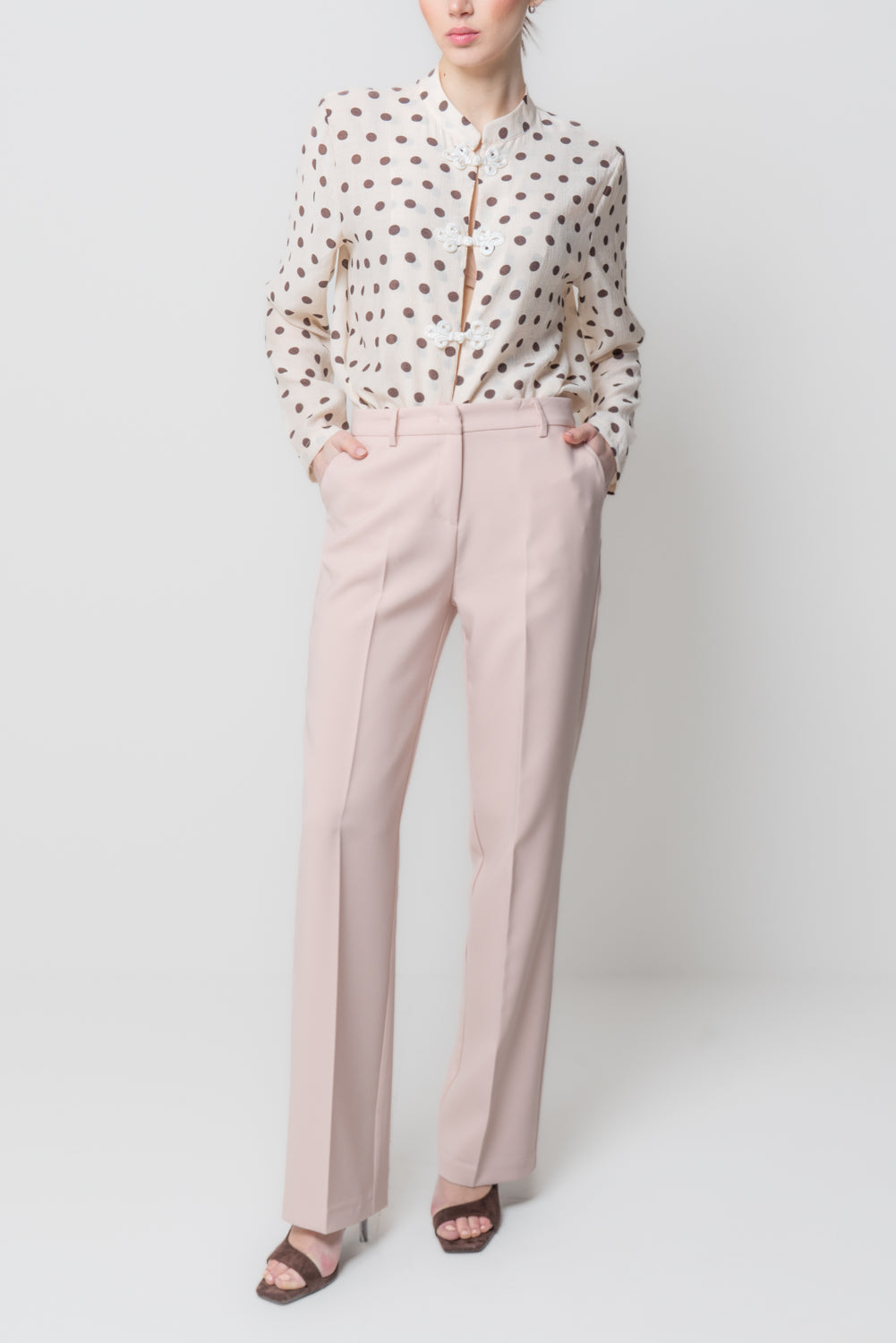 Pantaloni a palazzo da completo