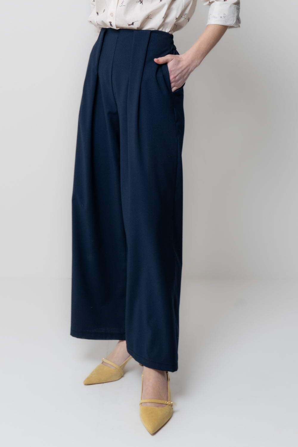 Pantalone Wide Leg Sartoriale