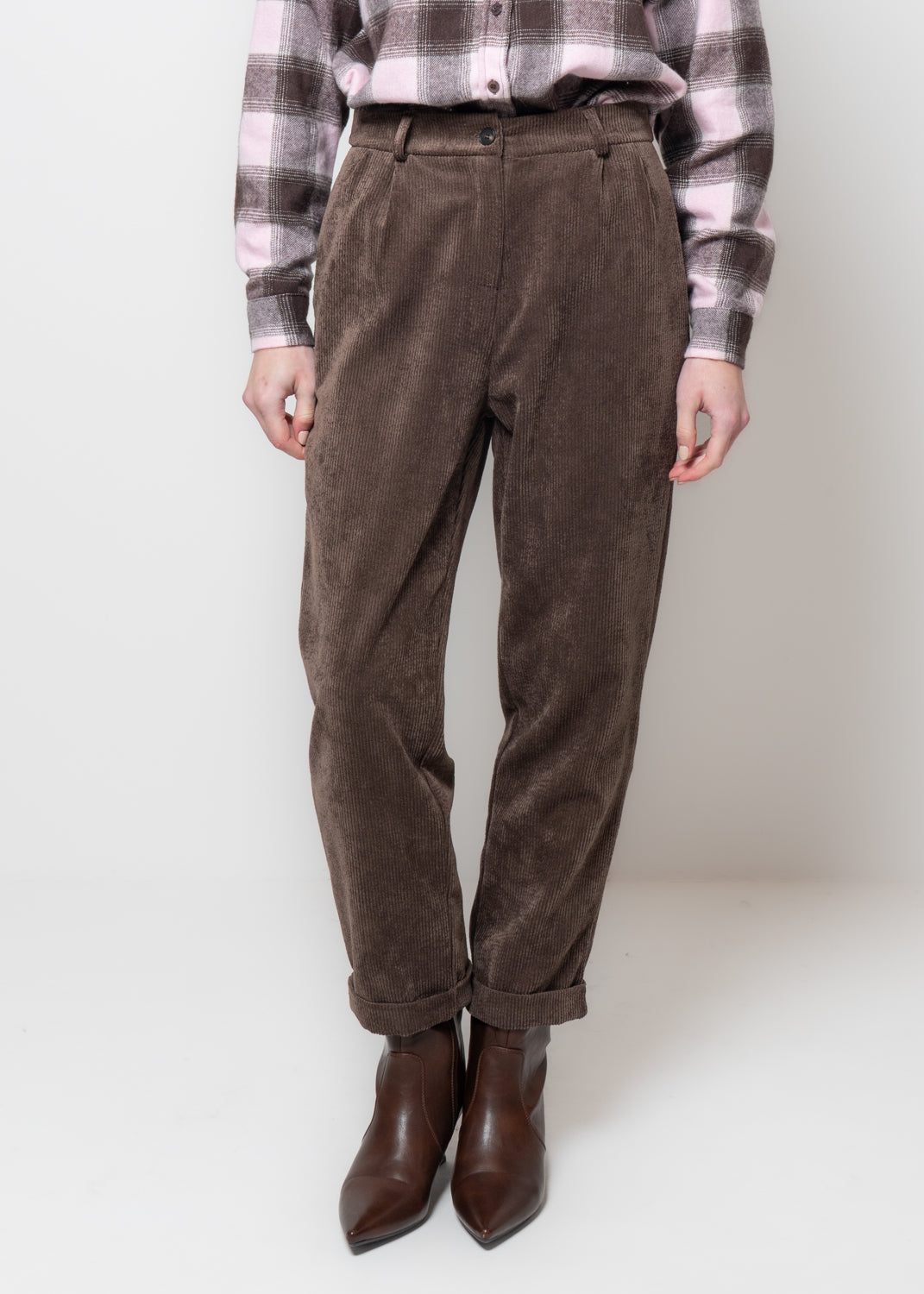 Pantaloni in velluto a sigaretta