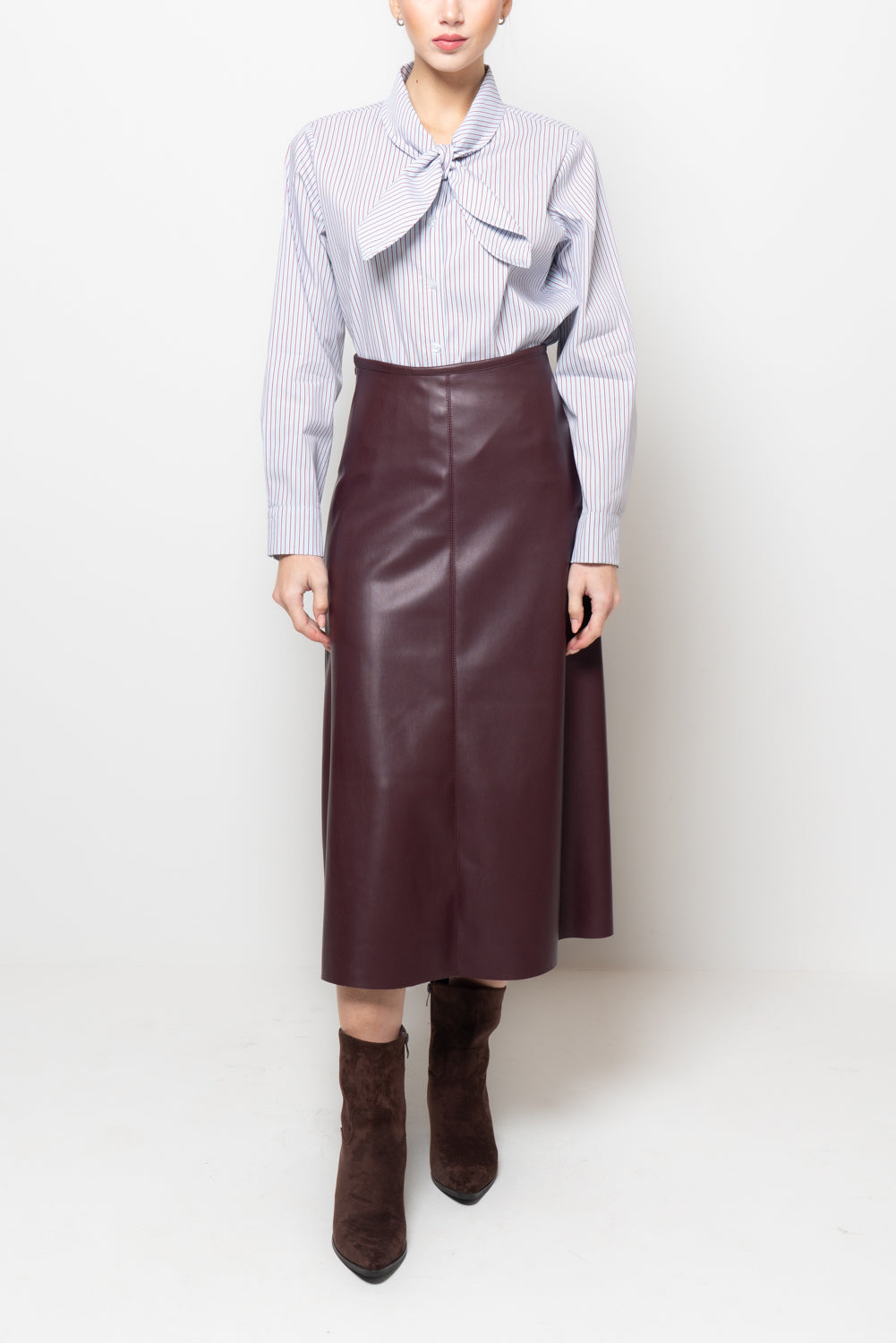 Lunguette a trapezio in ecopelle