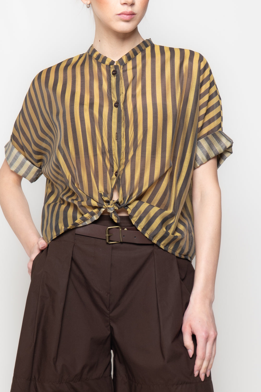 Camicia a righe
