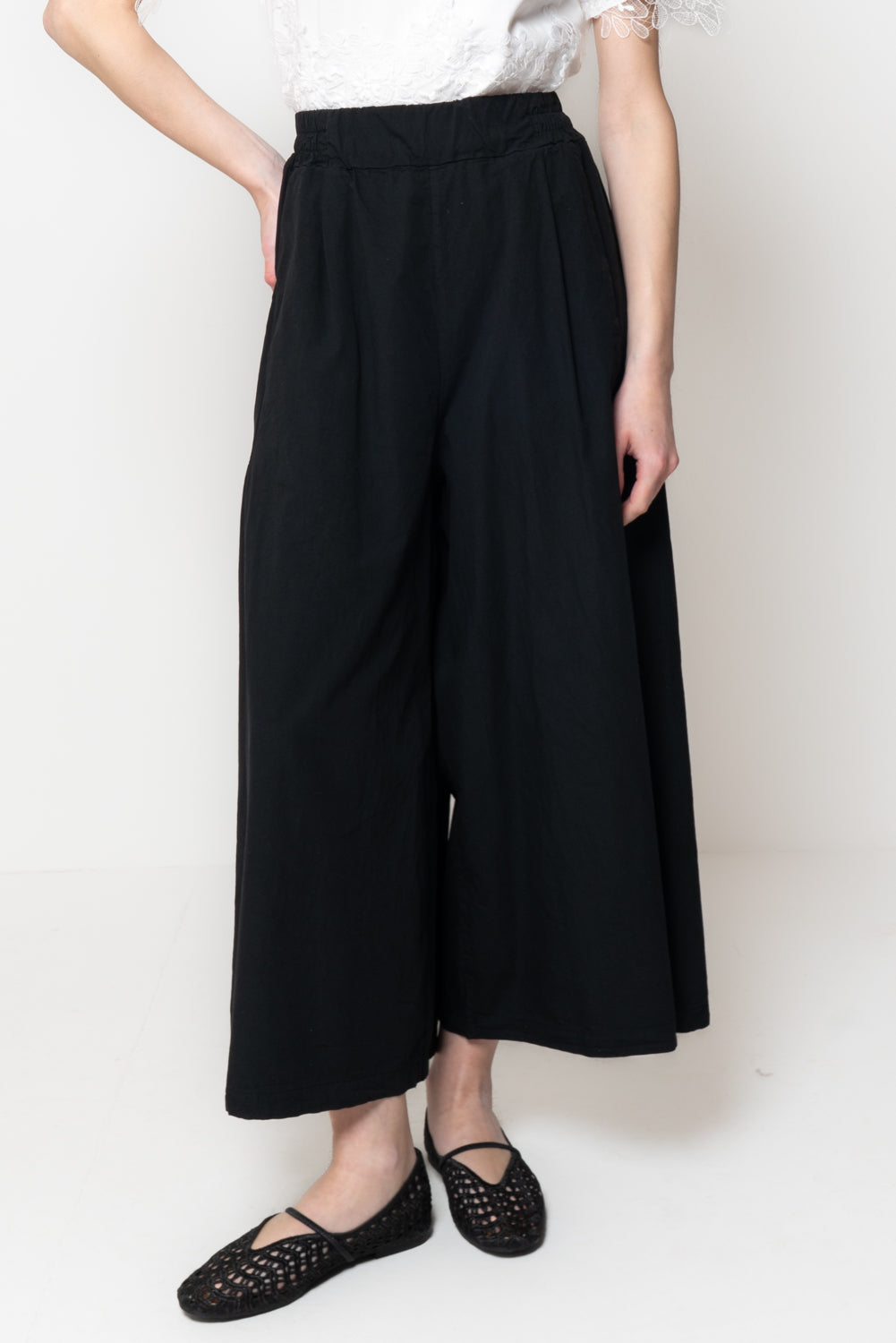 Pantalone Culotte in Tela Paracadute