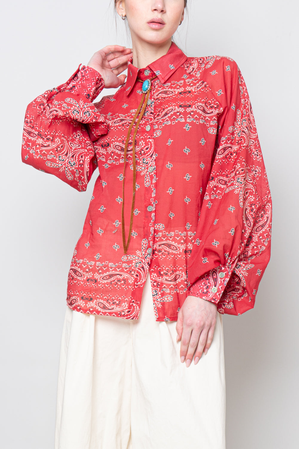 NINA MICO561BANDROSSO
