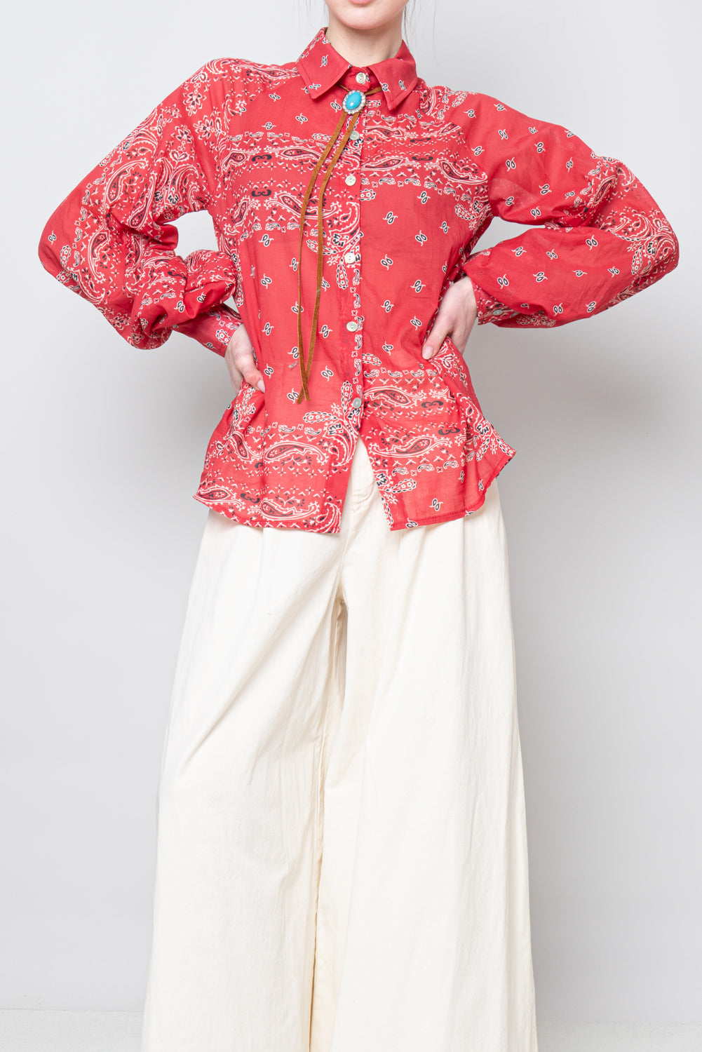 NINA MICO561BANDROSSO