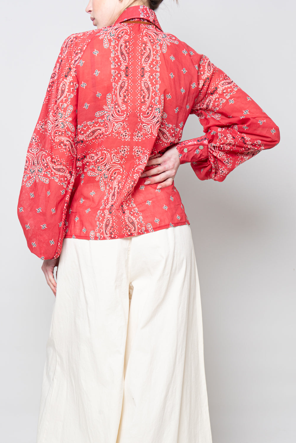NINA MICO561BANDROSSO
