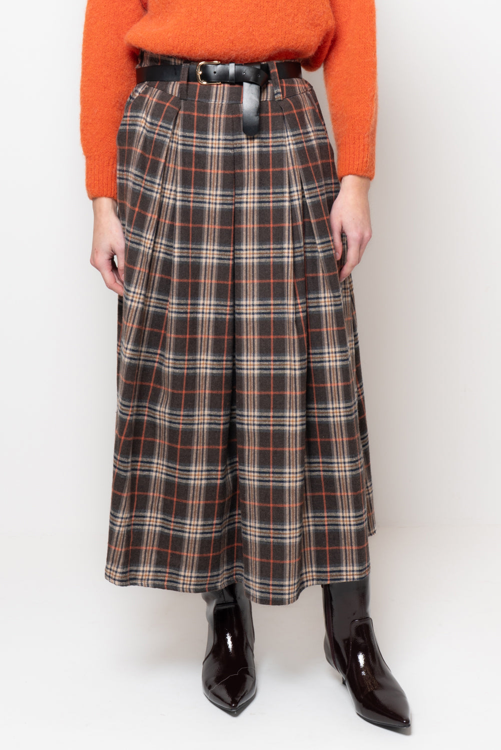 Gonna a quadri con cannoni