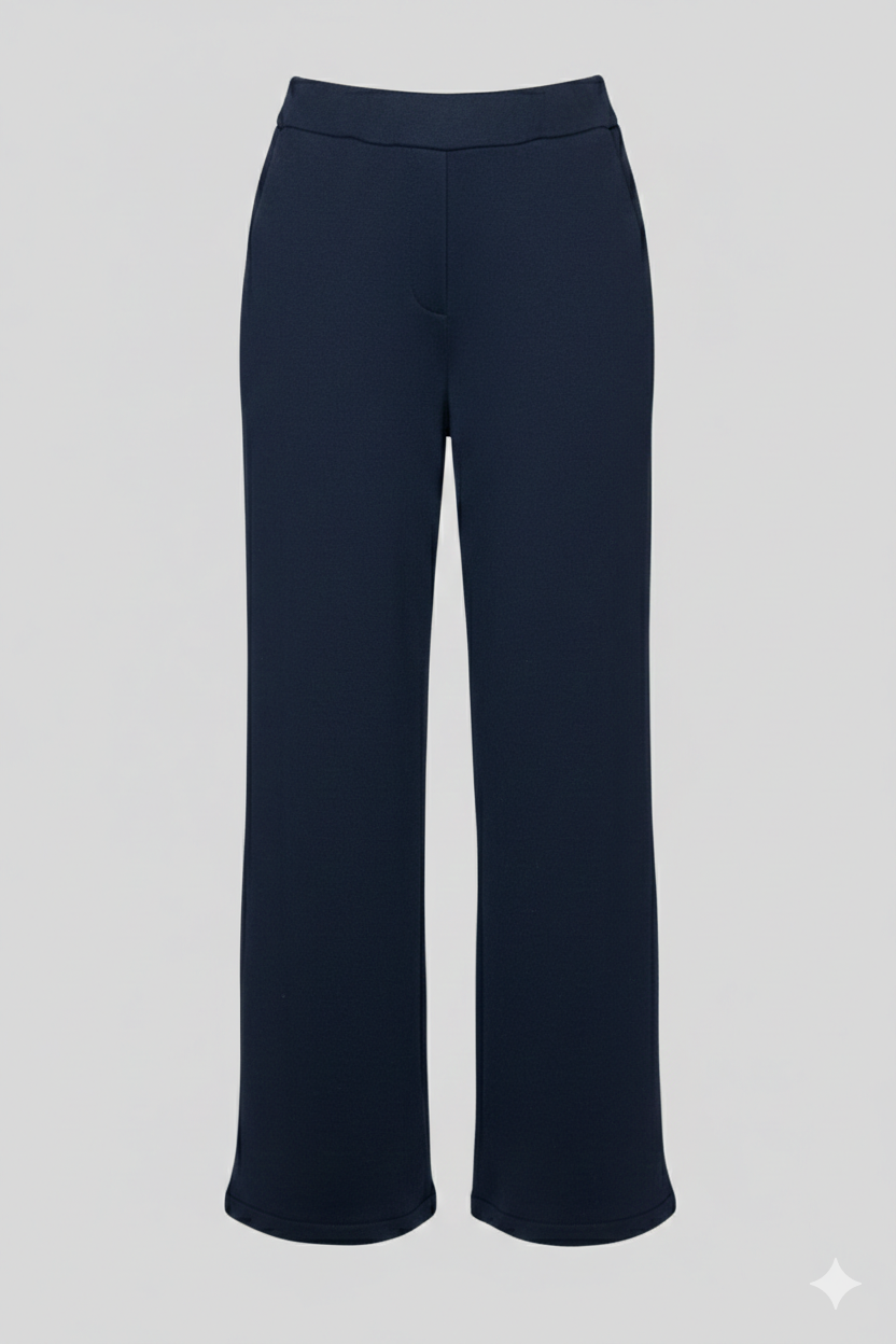 Pantaloni palazzo in felpa