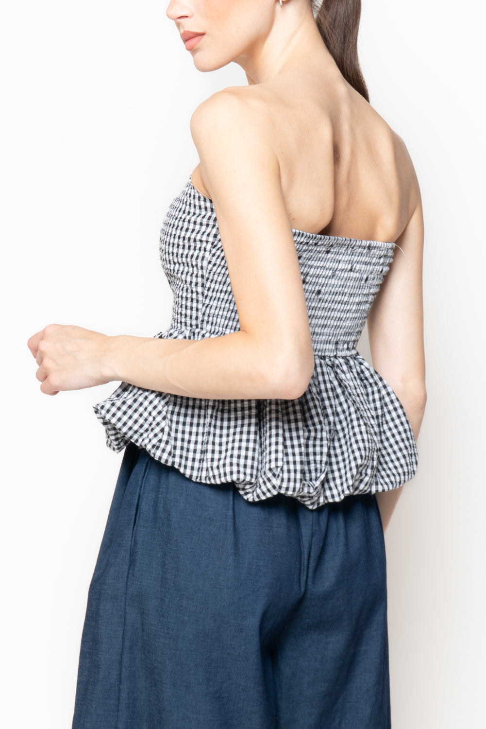 Top a fascia vichy