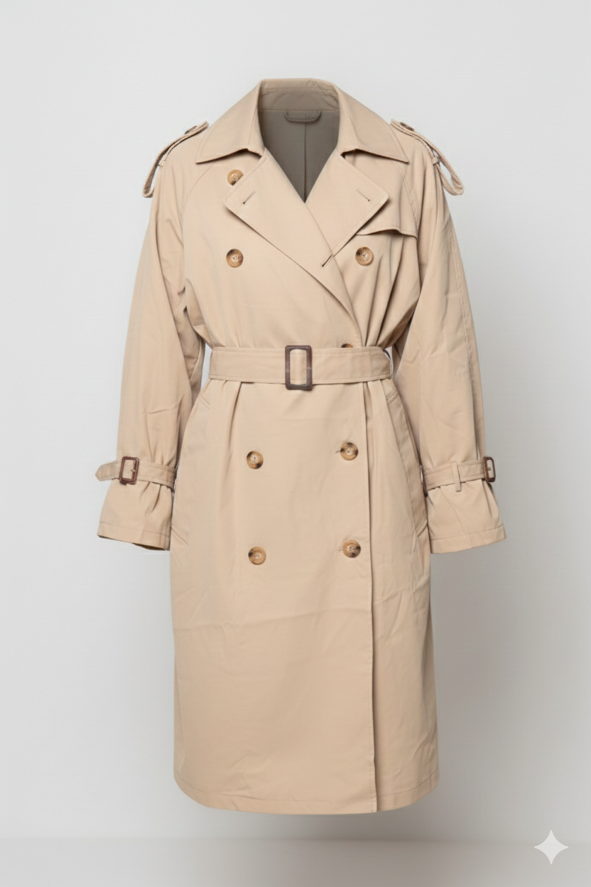 Trench con cintura