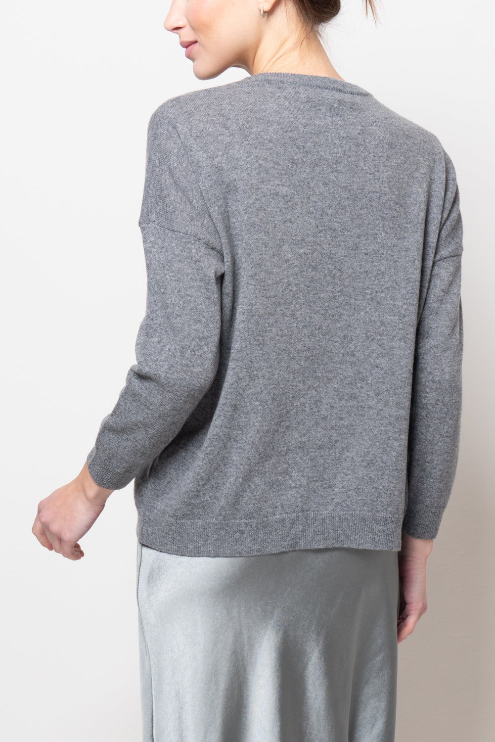 Maglia con disegno piazzato