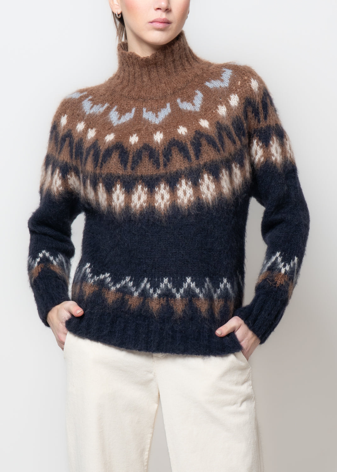 Maglia motivo nordico