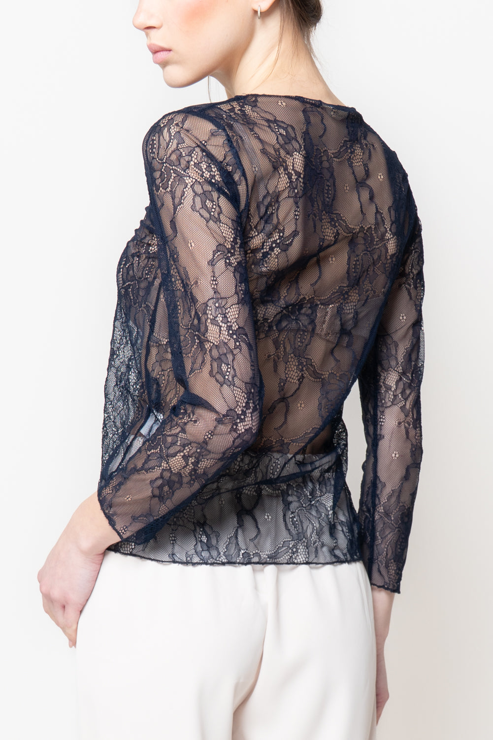 Blusa in pizzo