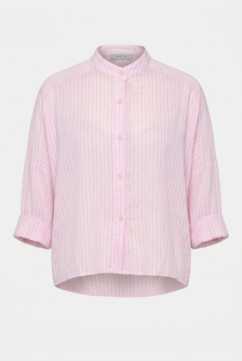 Camicia Gessata Oversize