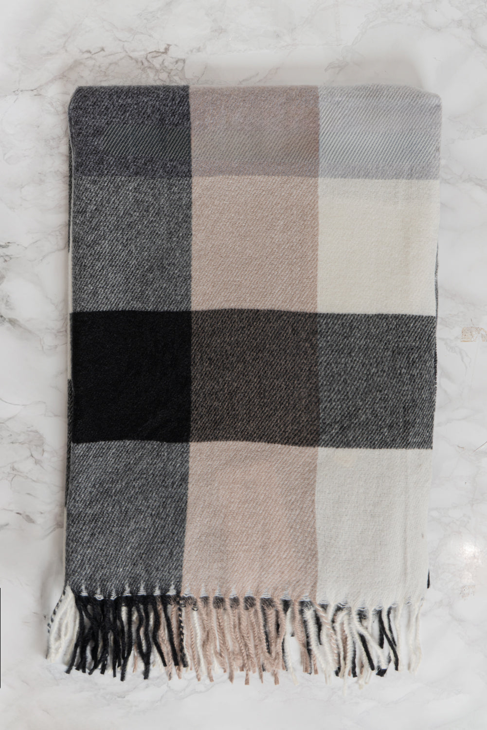 Sciarpa a quadri
