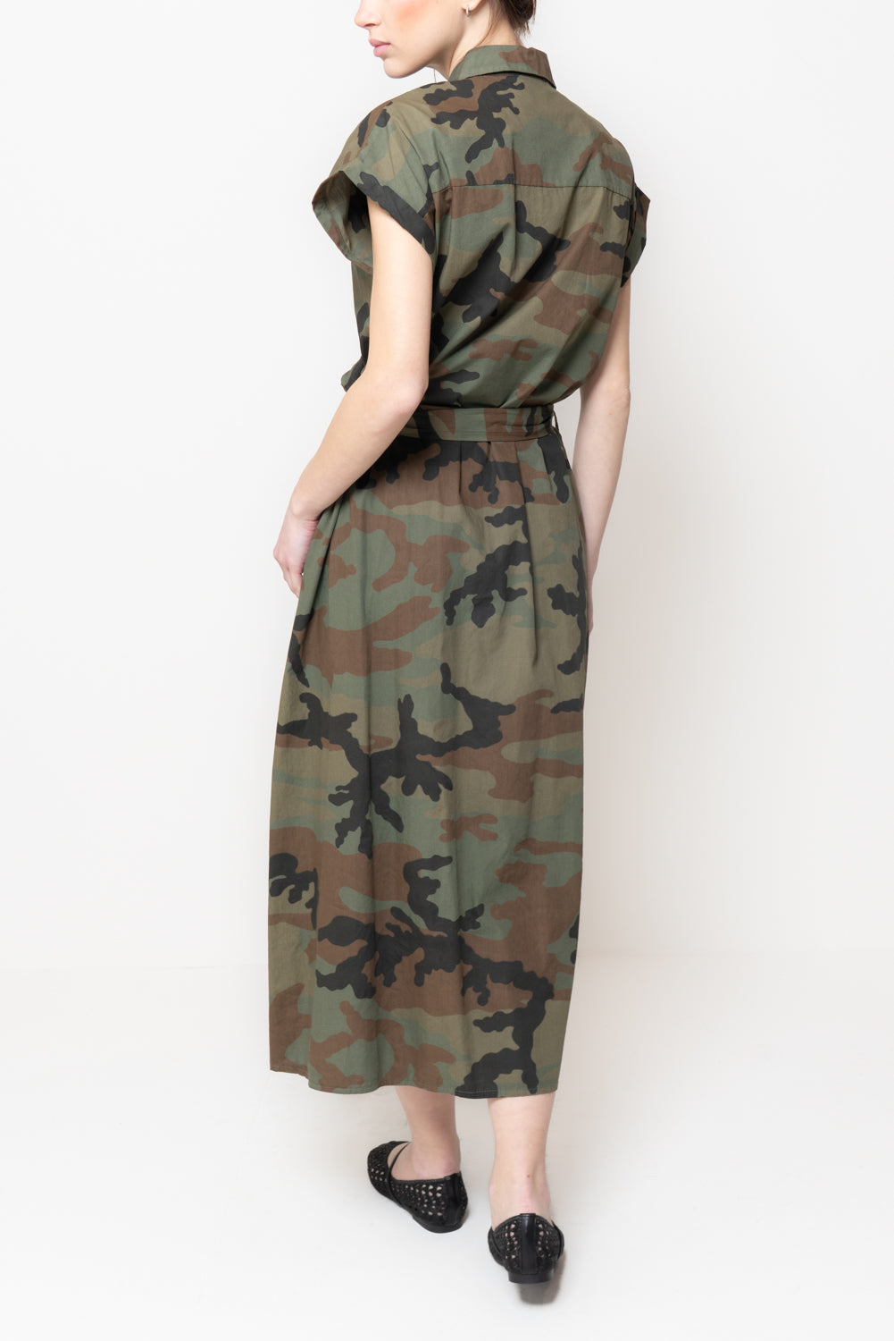 Abito Chemisier Camouflage