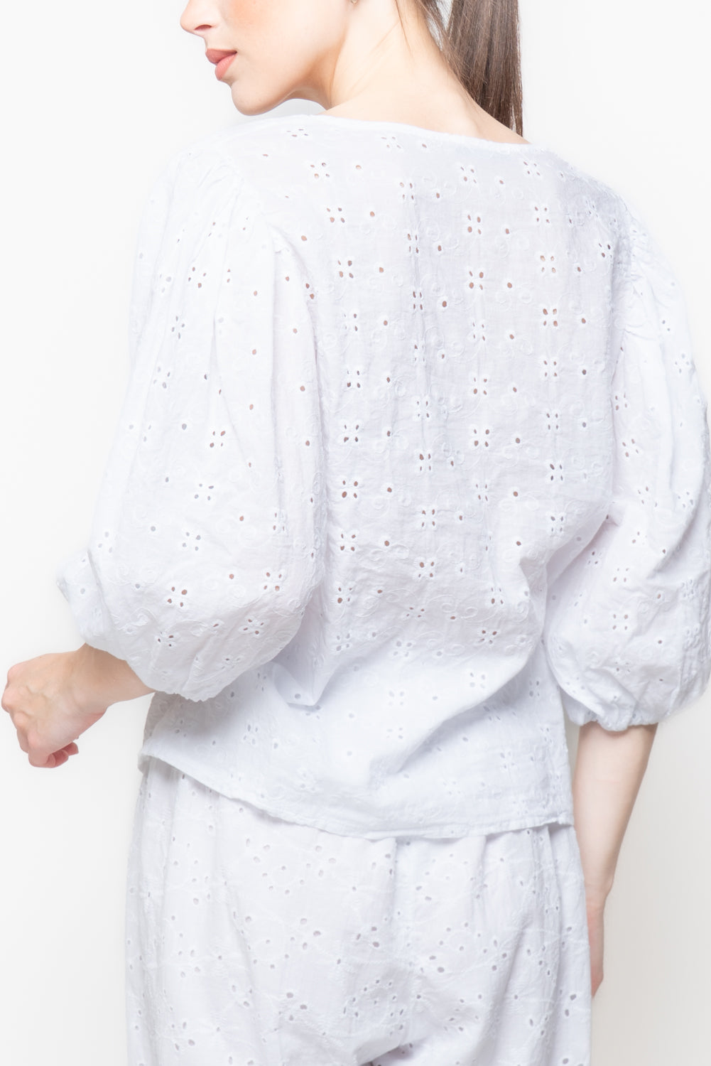 Blusa in Pizzo San Gallo
