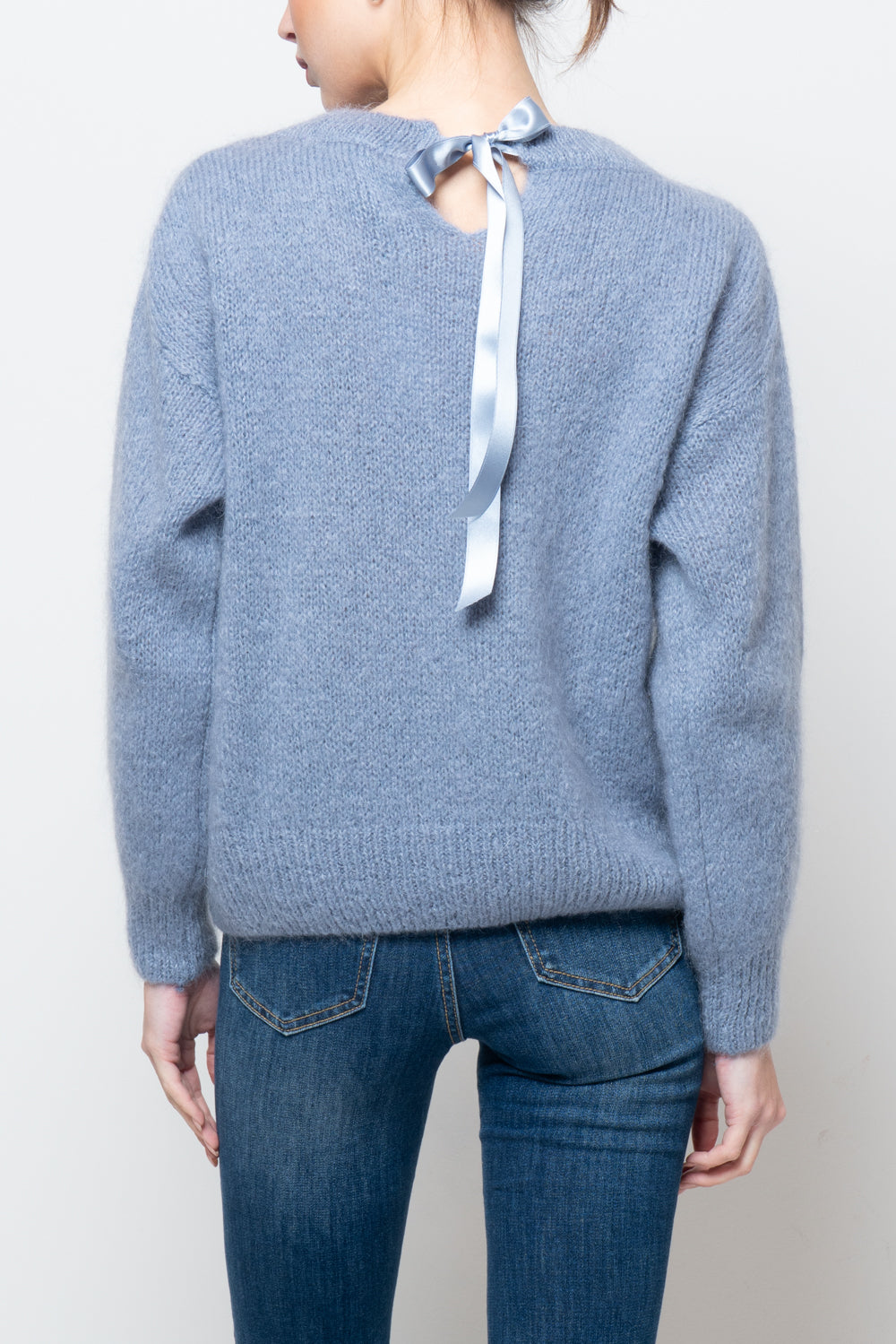 Maglia con fiocco dietro