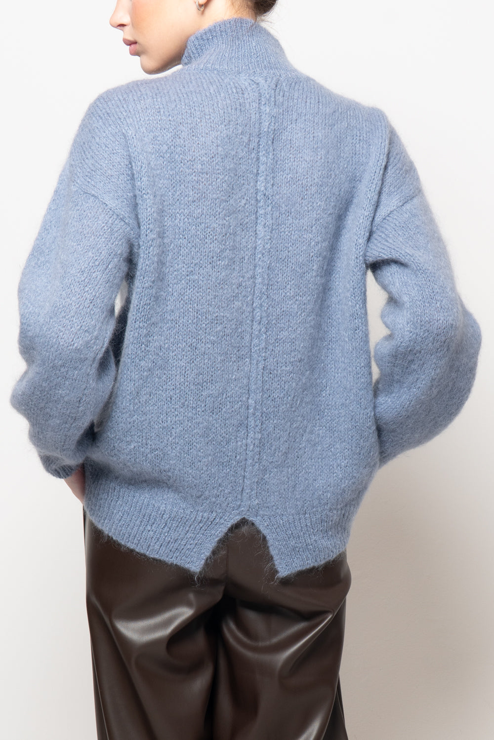 Maglia collo a cratere