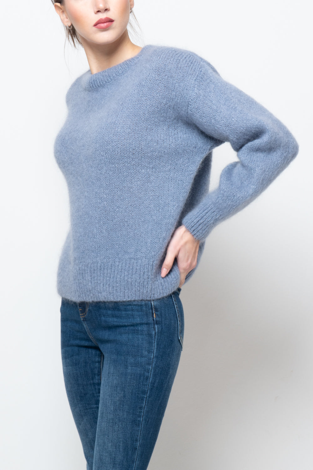 Maglia con fiocco dietro