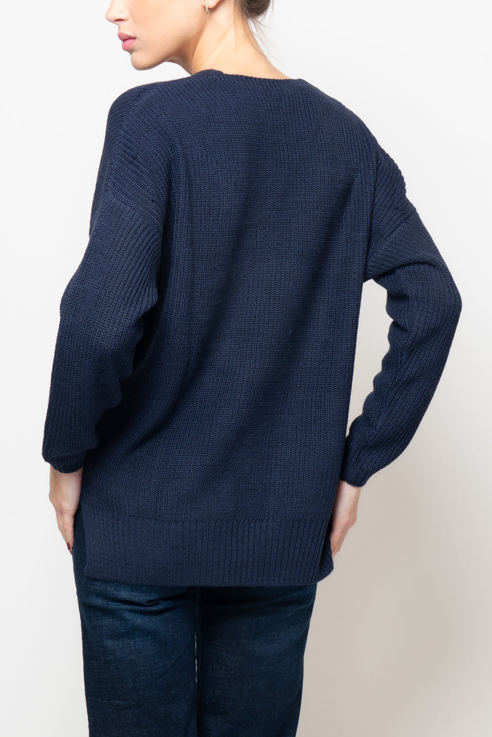 Maglia inglese scollo a V