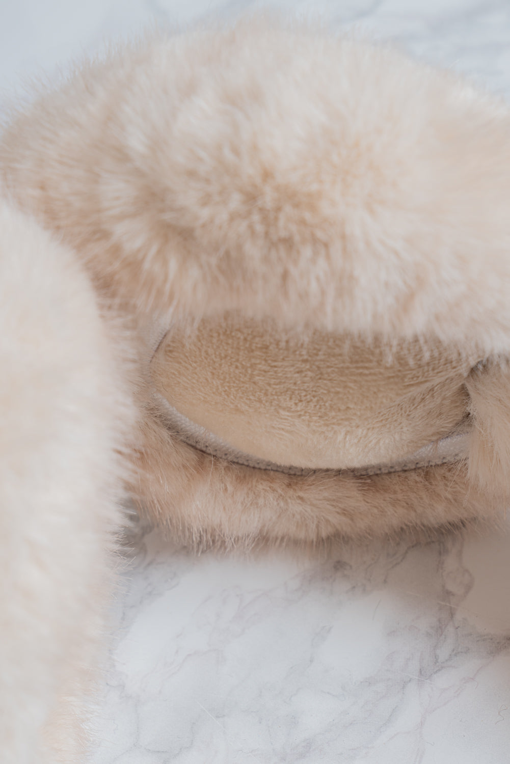 Cuffie in ecopelliccia