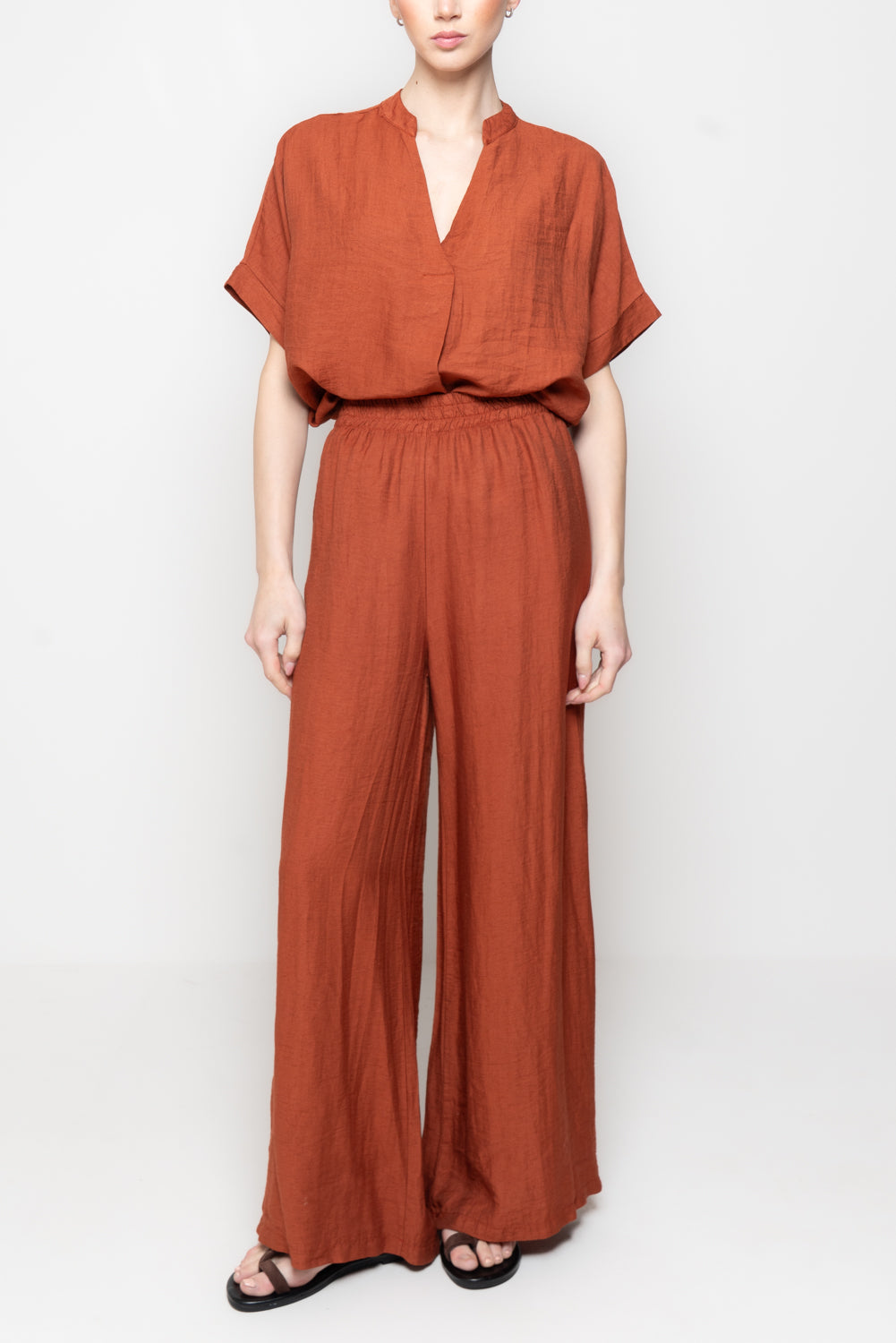 Pantalone Palazzo con elastico