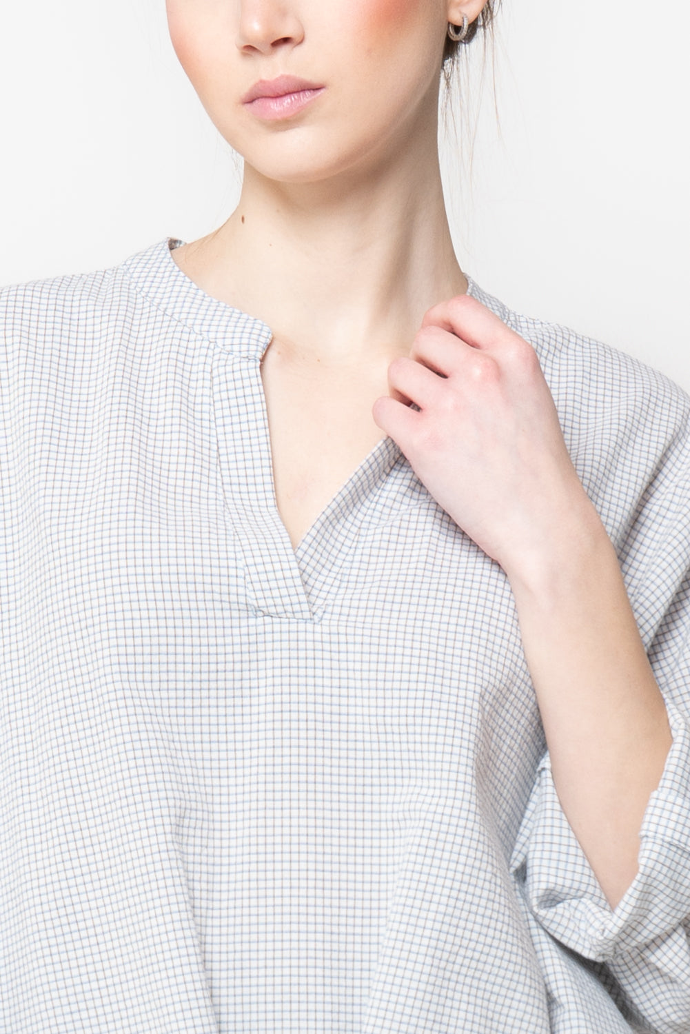 Camicia a Quadretti con Nodo