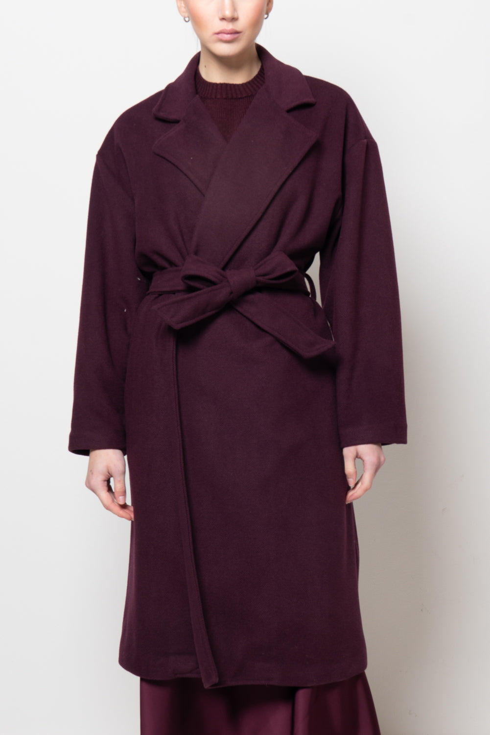 Cappotto con fusciacca