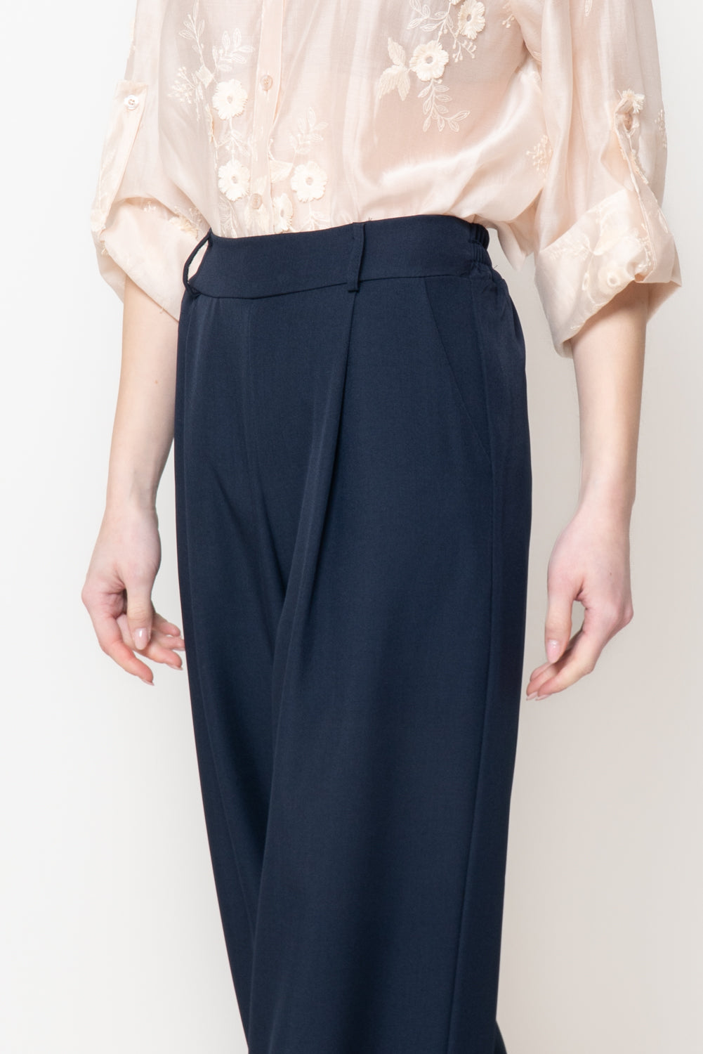 Pantalone Palazzo Wide Leg