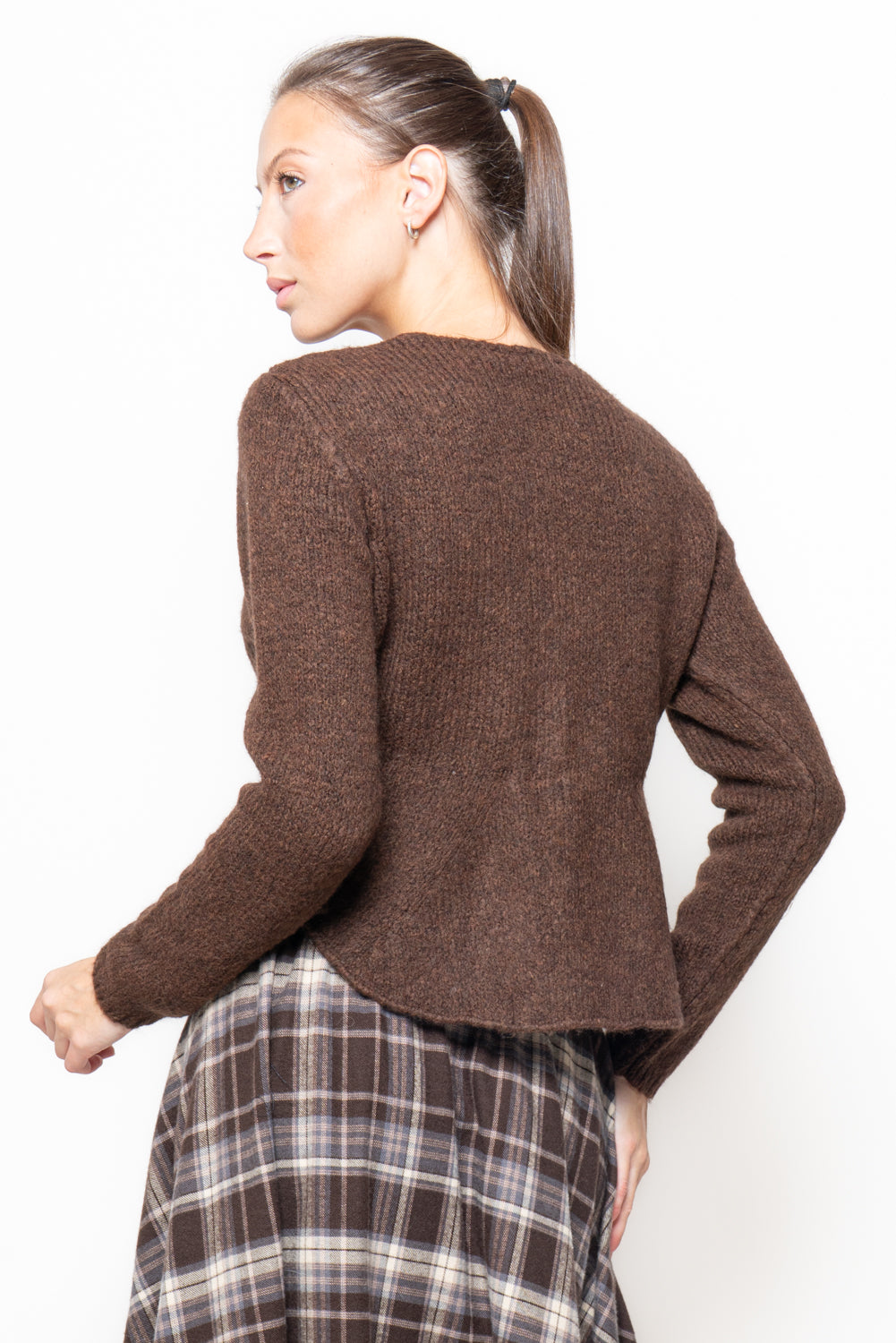 Cardigan sfiancato