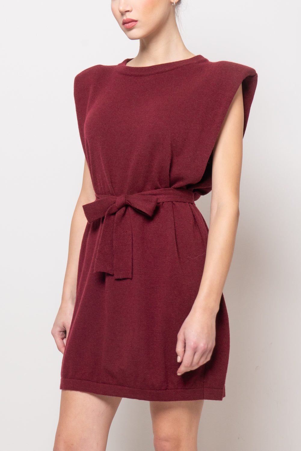 Abito in maglia con spalline