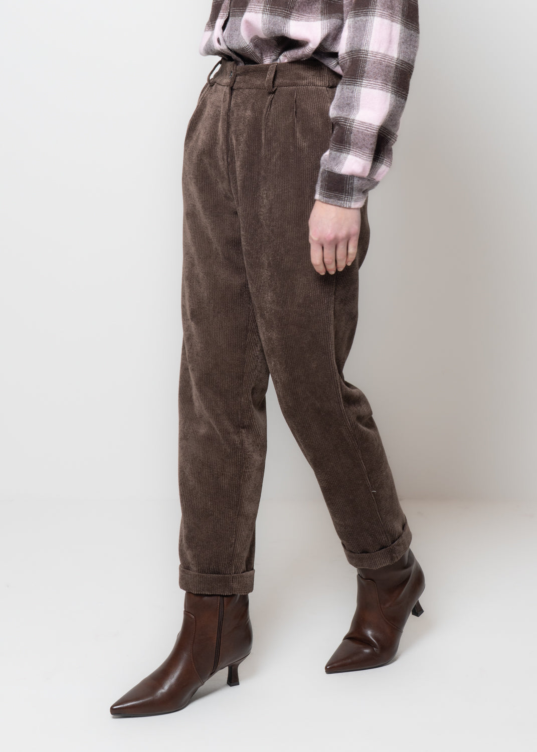 Pantaloni in velluto a sigaretta