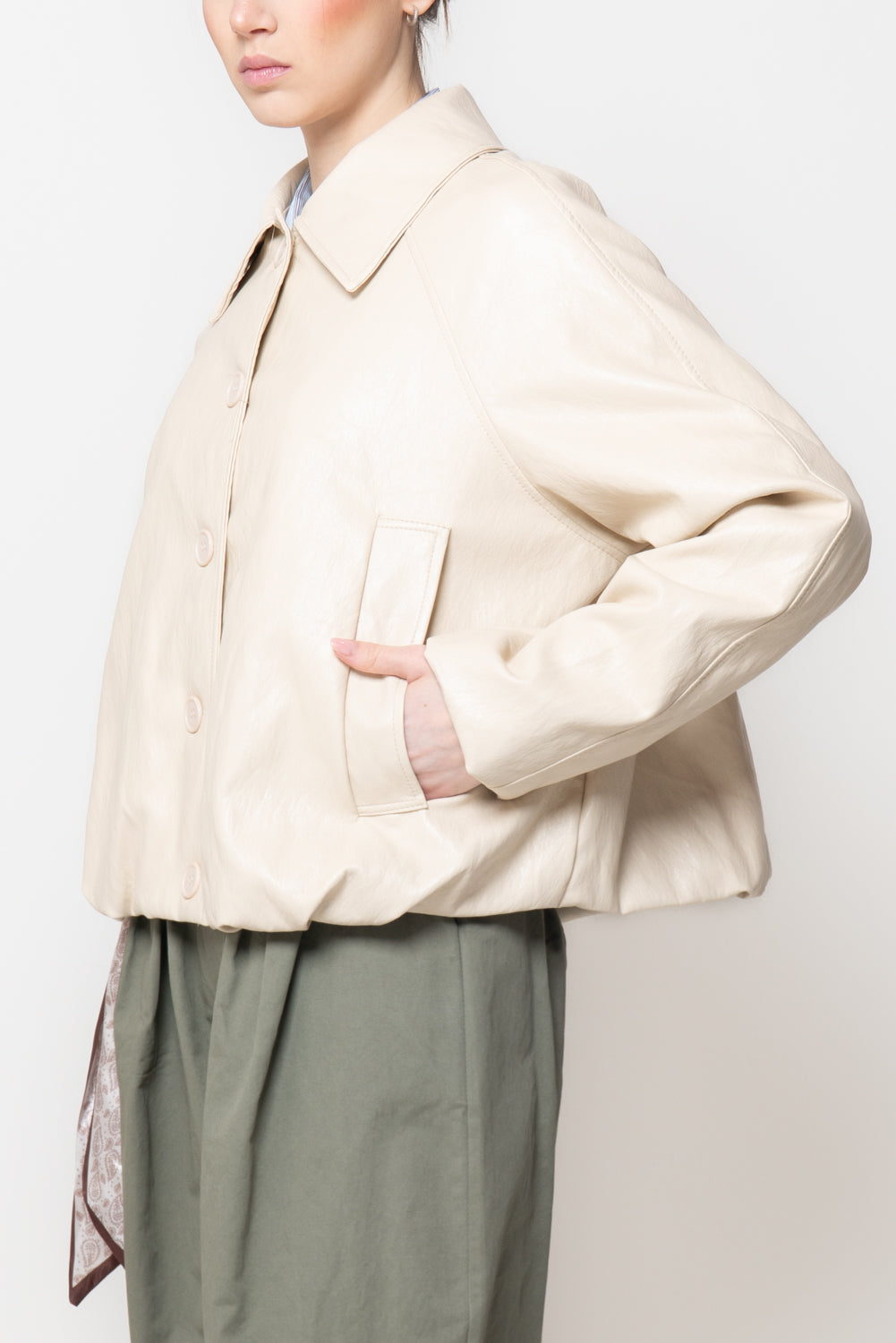 Giacca in Similpelle