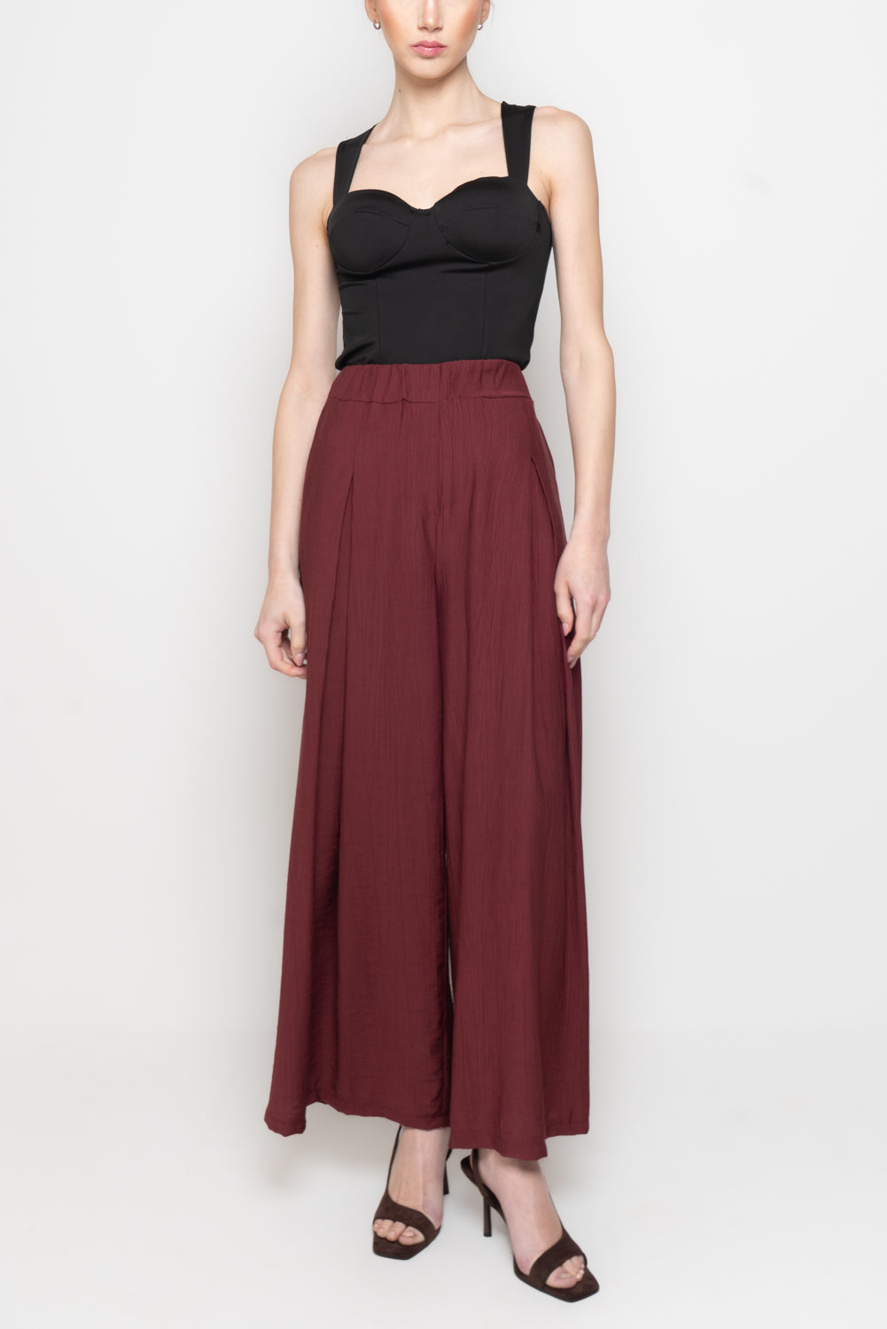 Pantalone Palazzo con Pences