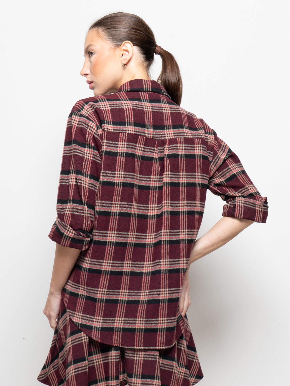Camicia in flanella a quadri