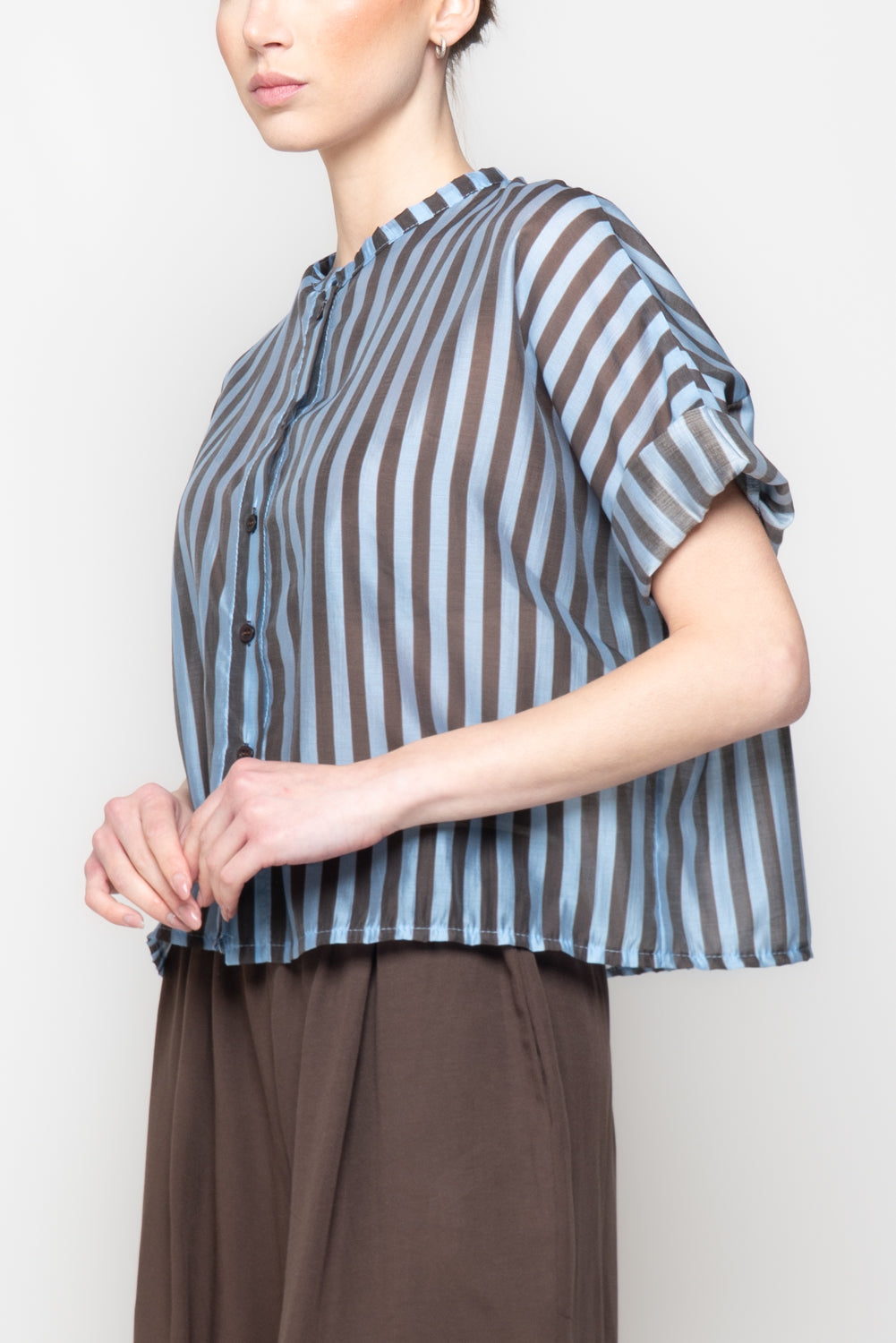Camicia a righe