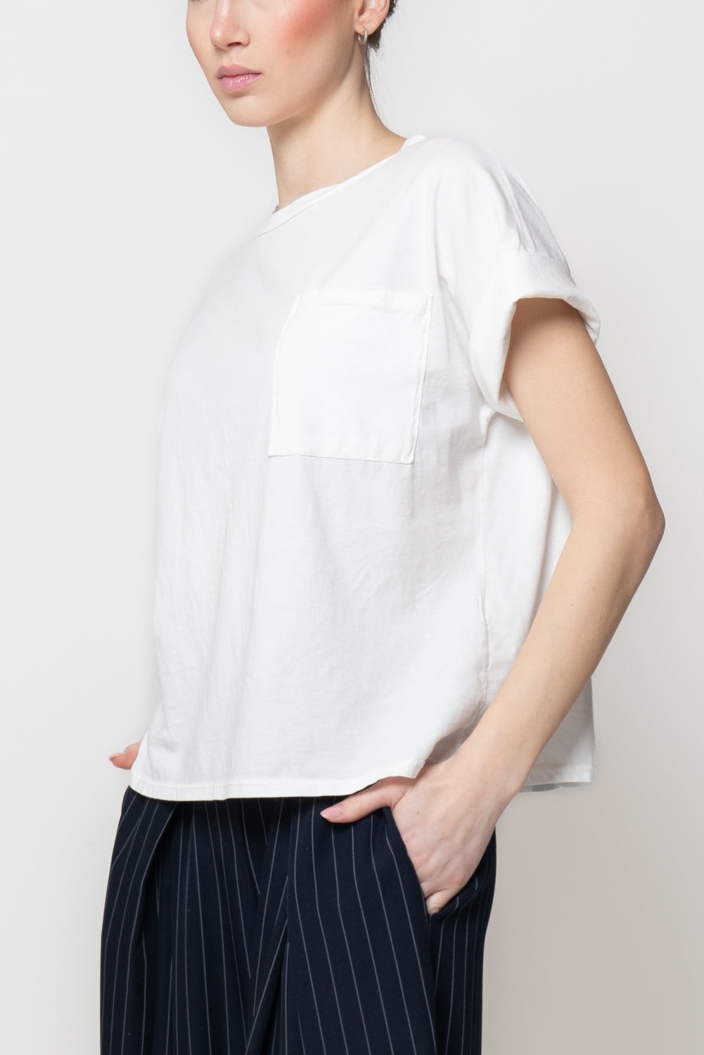 T-shirt Oversize con Taschino