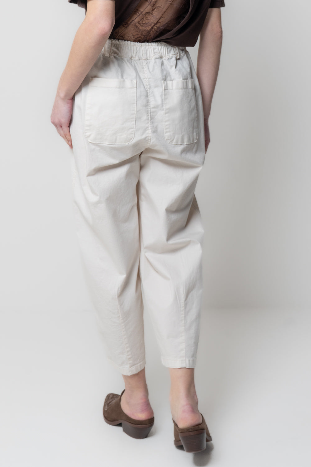 Pantalone a Carota con Foulard