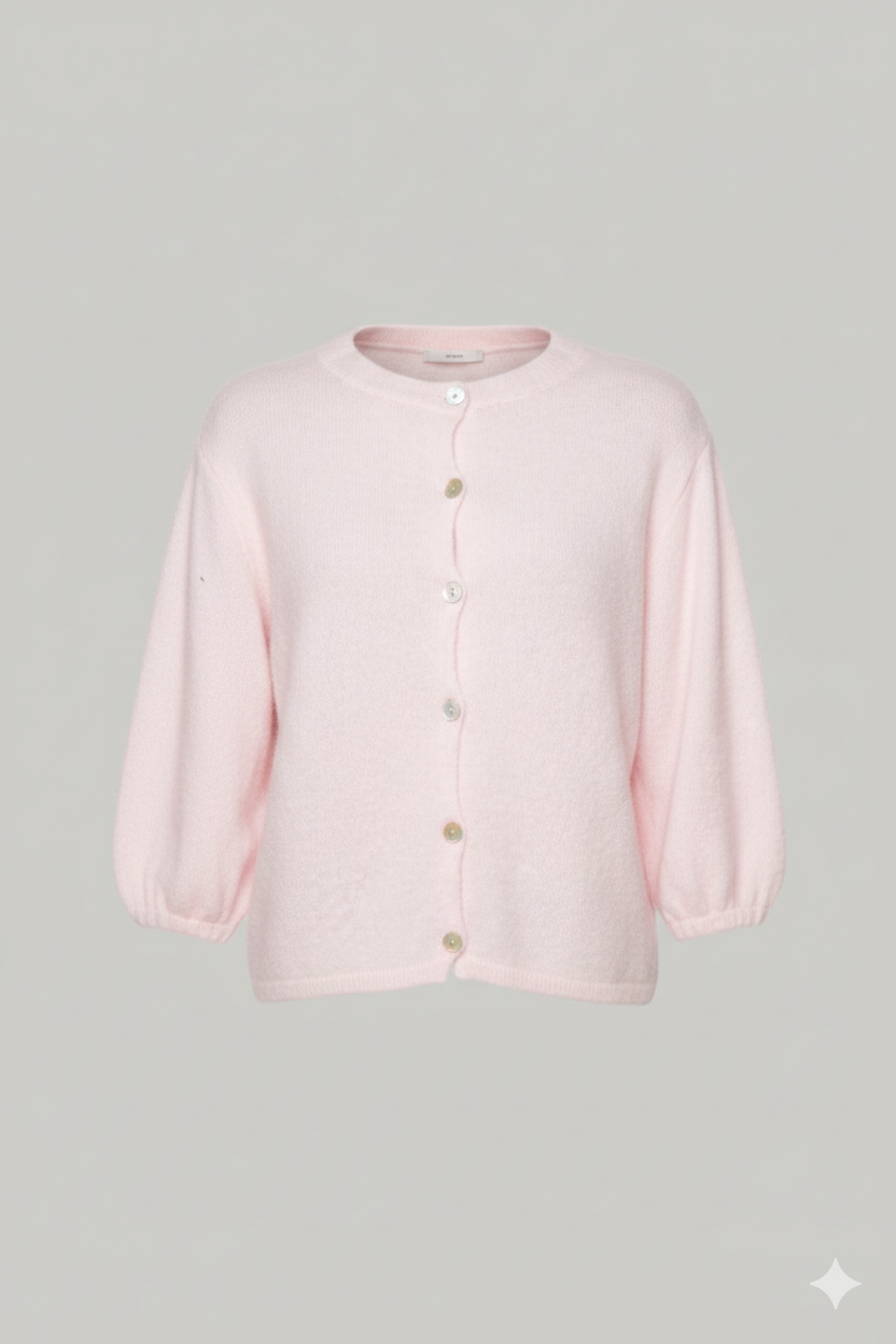 Cardigan con manica volume