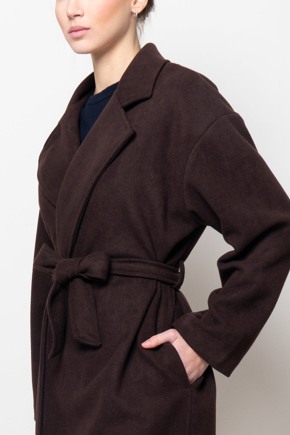 Cappotto con fusciacca