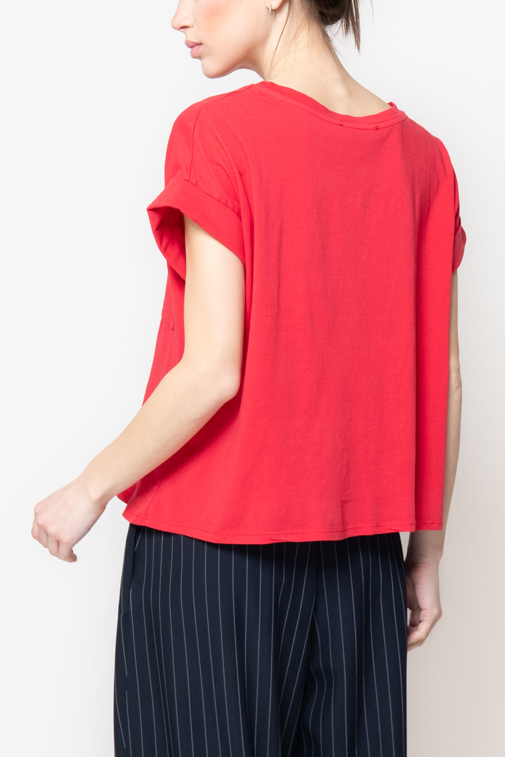 T-shirt Oversize con Taschino