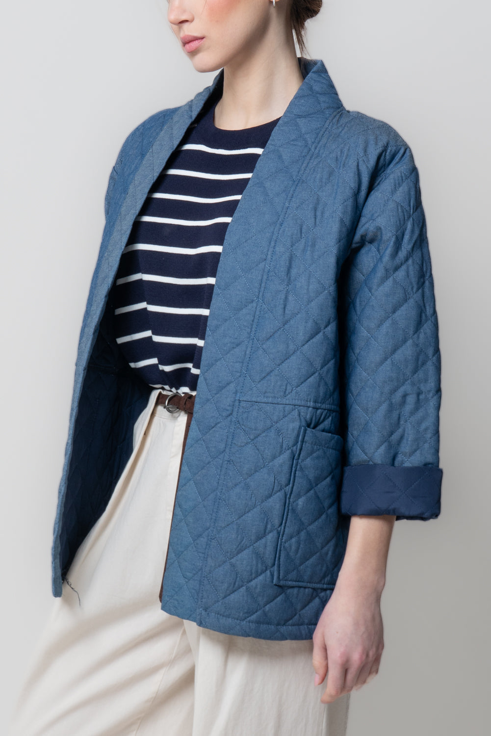 Giacca Kimono Trapuntata