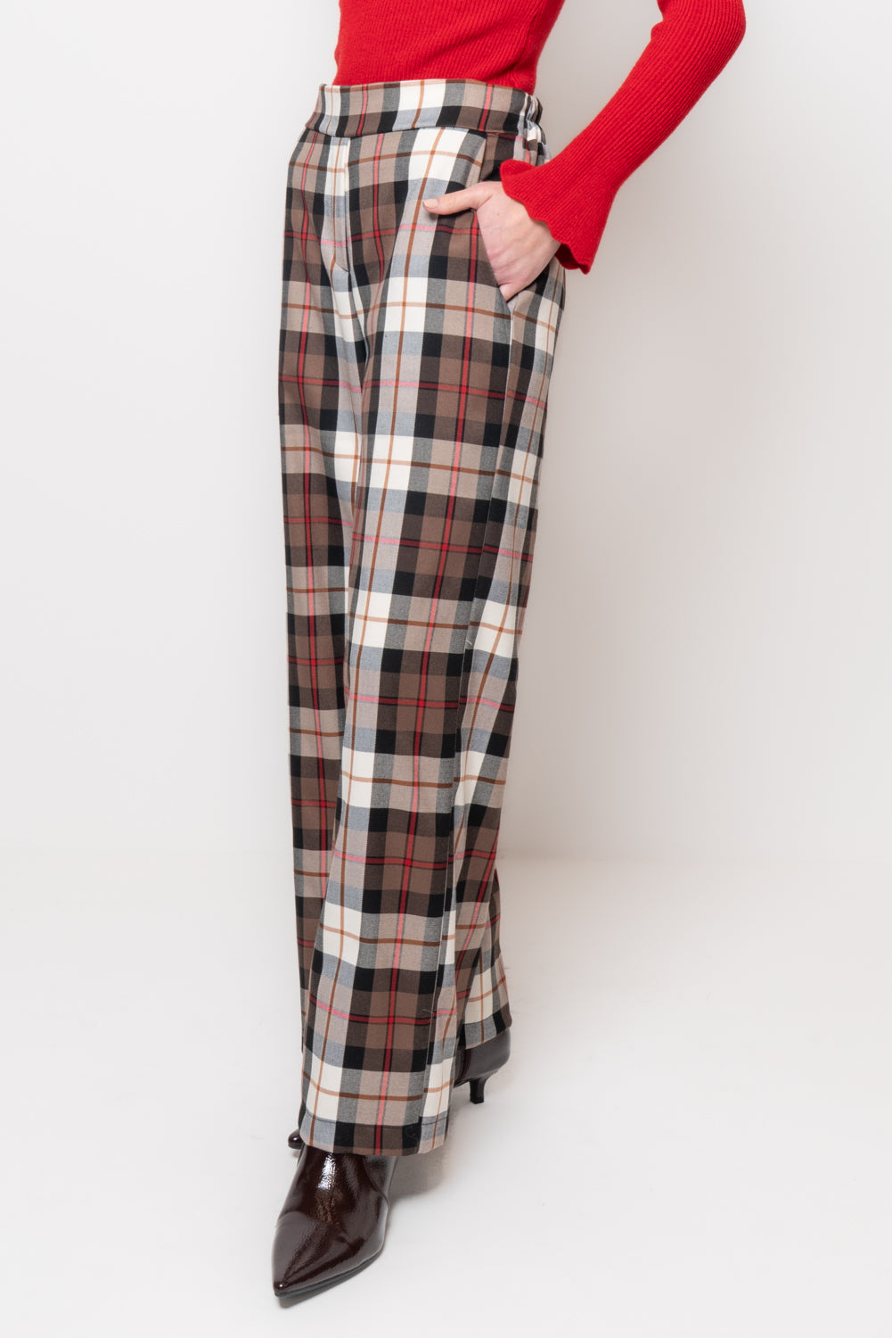 Pantaloni in fantasia tartan