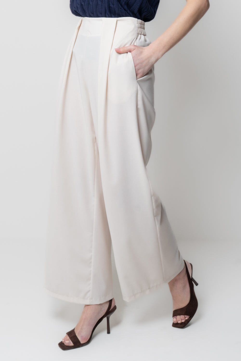 Pantalone Wide Leg Sartoriale