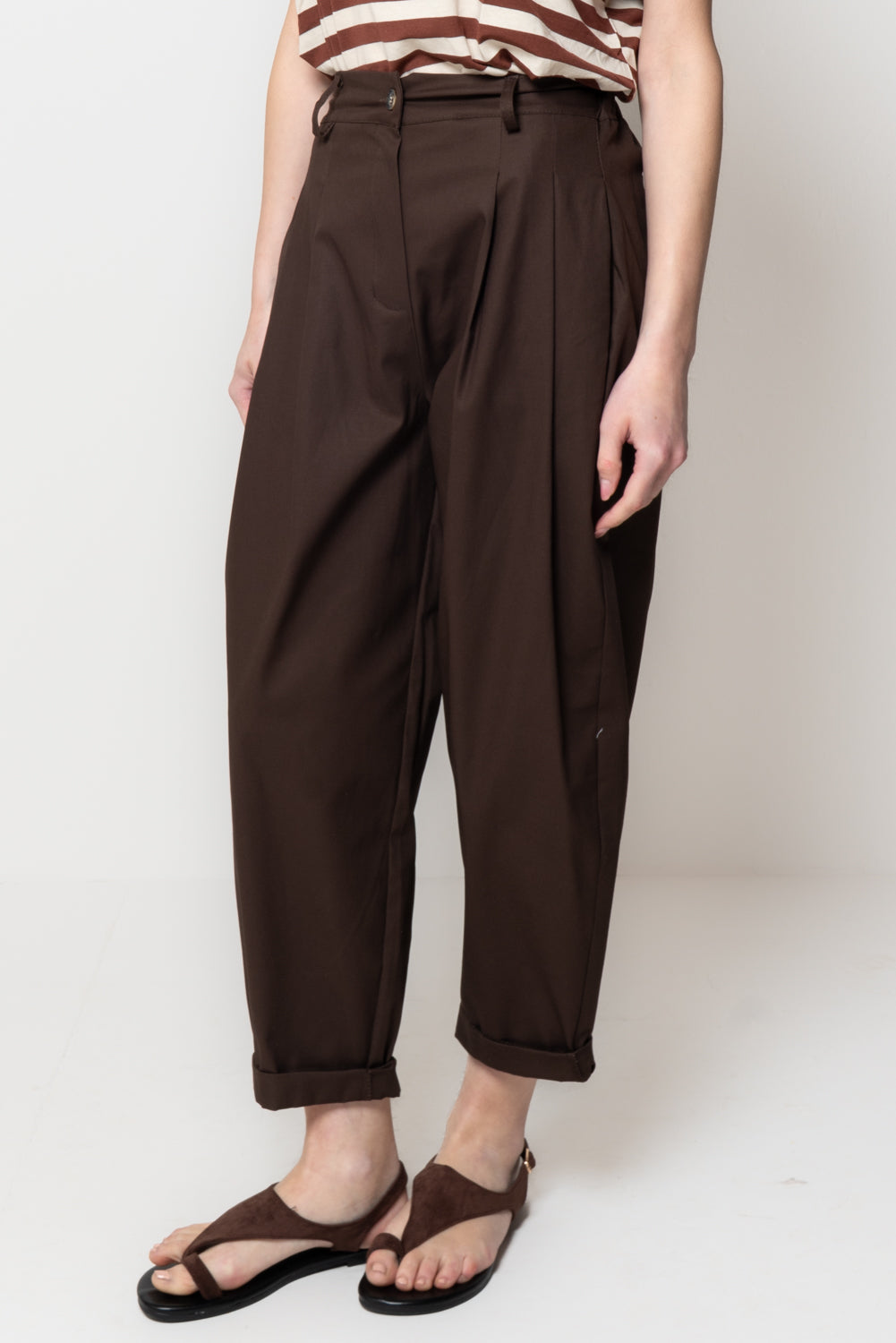 Pantalone in Cotone con Pences